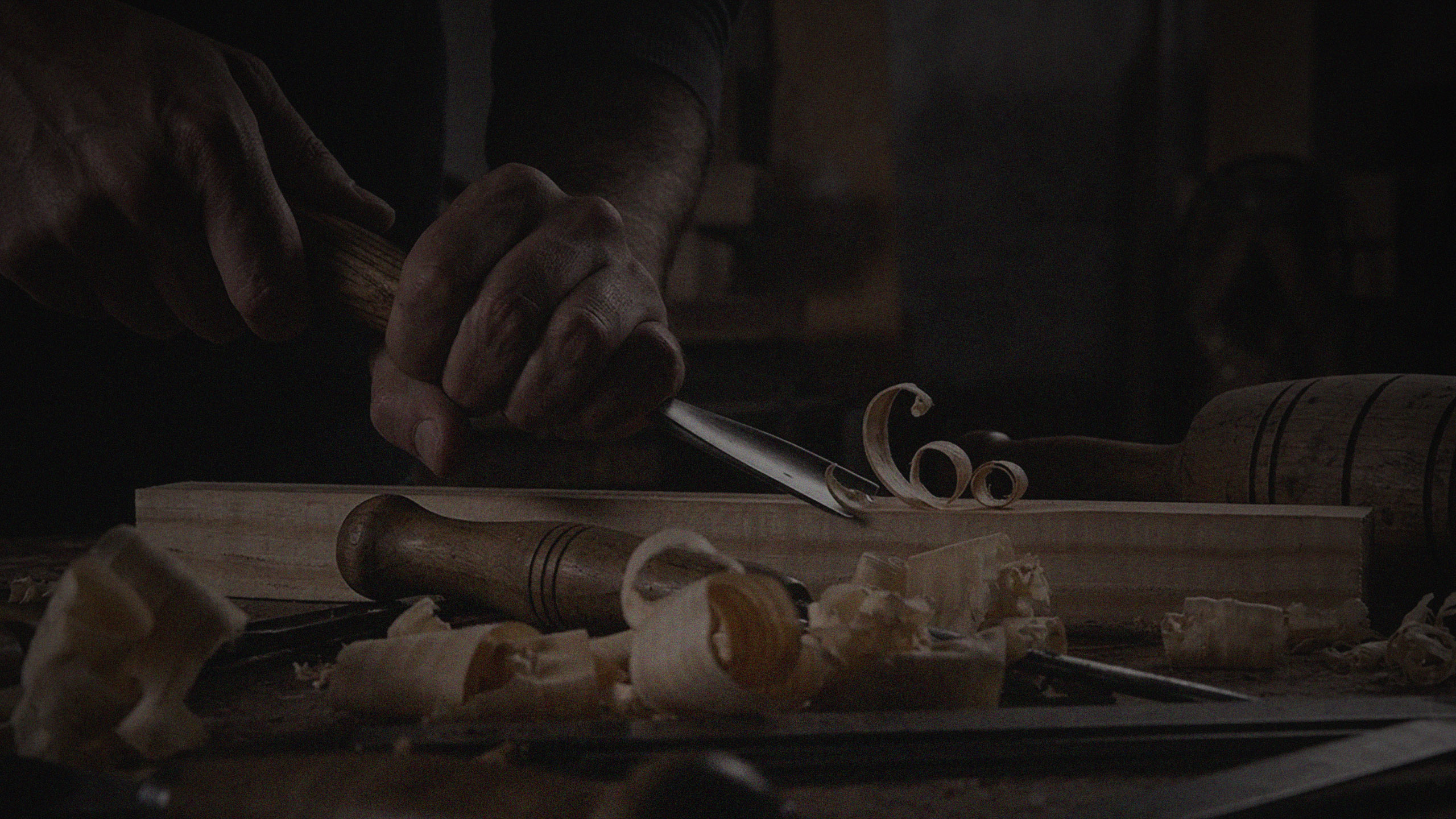 Master craftsmen at work